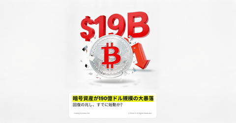 暴落で時価総額190円消失──次の反発はもう始まっているのか？