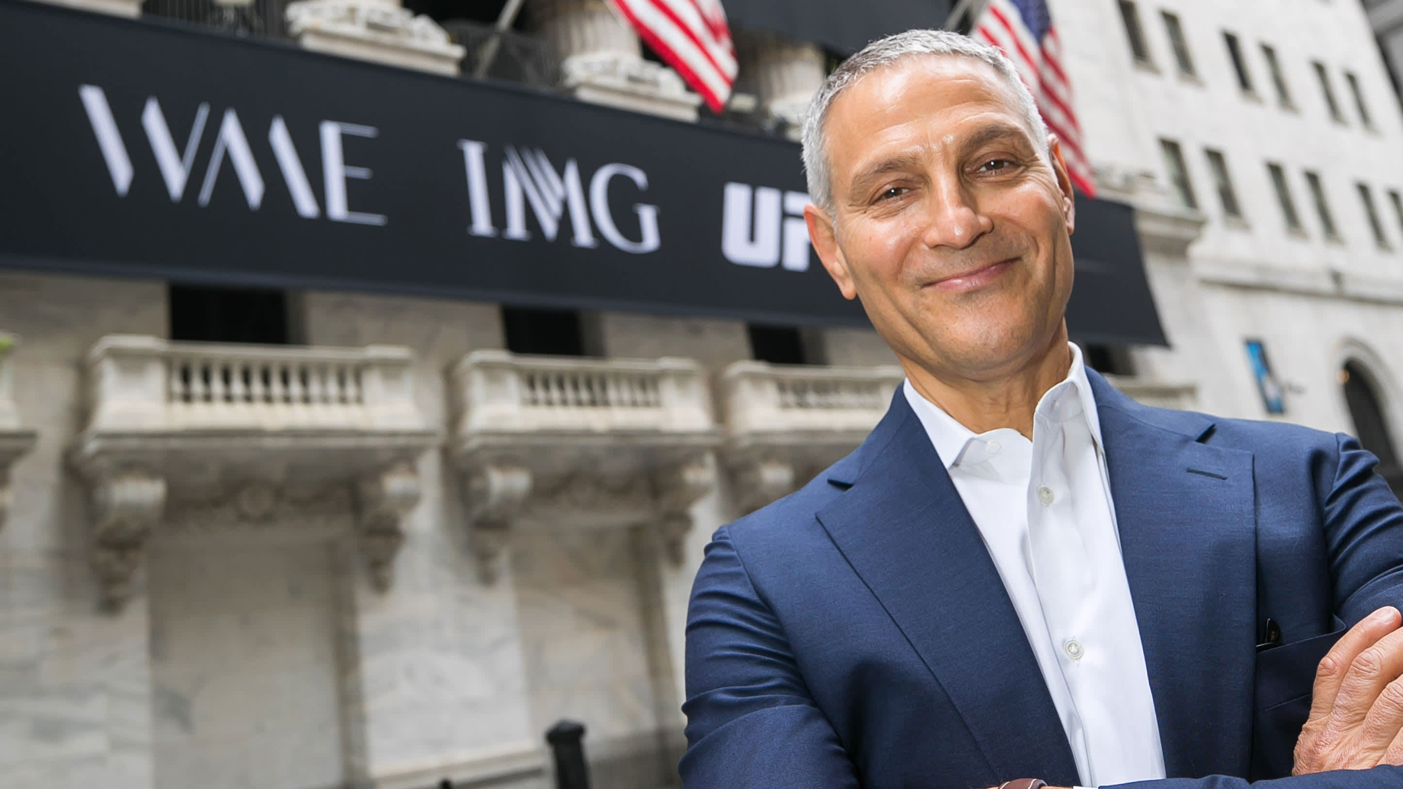 Private equity firm Silver Lake, led by CEO Ari Emanuel announces the acquisition of Endeavor Group Holdings for USD 27.50 per share.
Image Source: CNBC