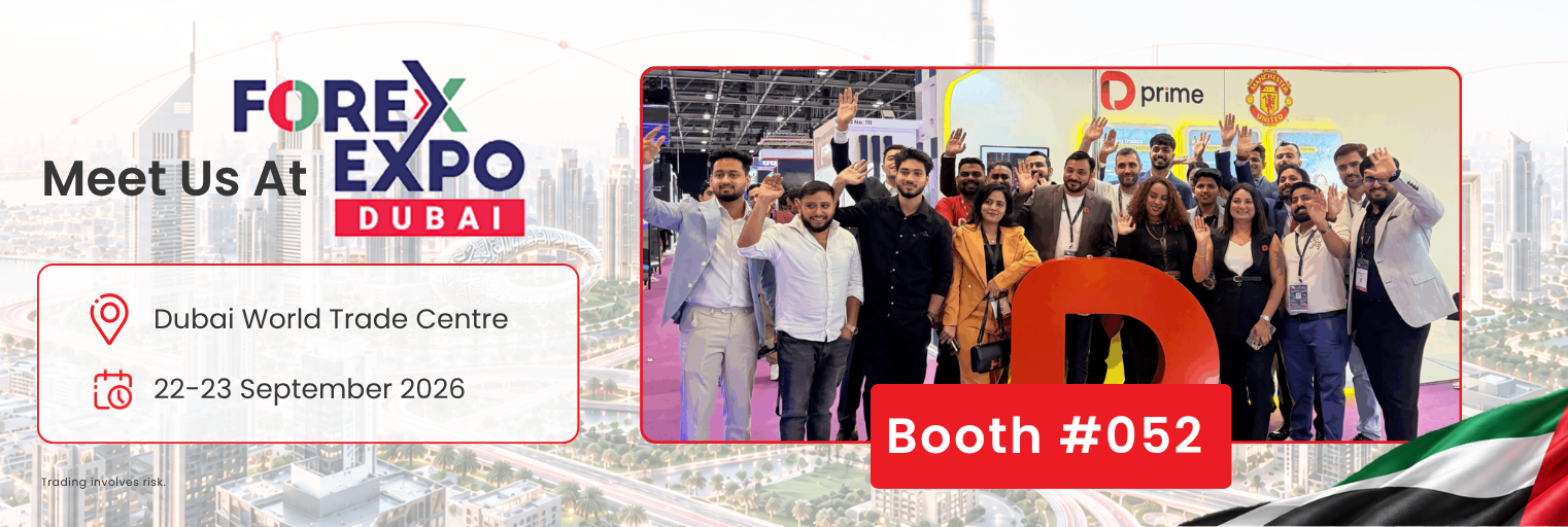 D Prime will be at Forex Expo Dubai on 22-23 September 2026.