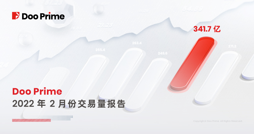 Doo Prime 2022年2月份交易量报告 