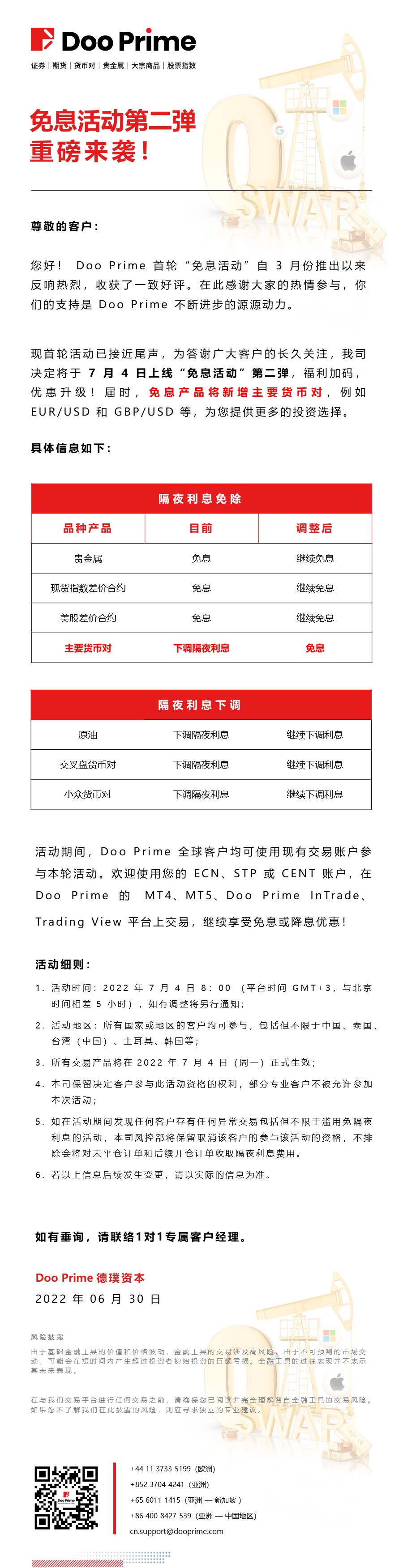 免息活动第二弹，重磅来袭！