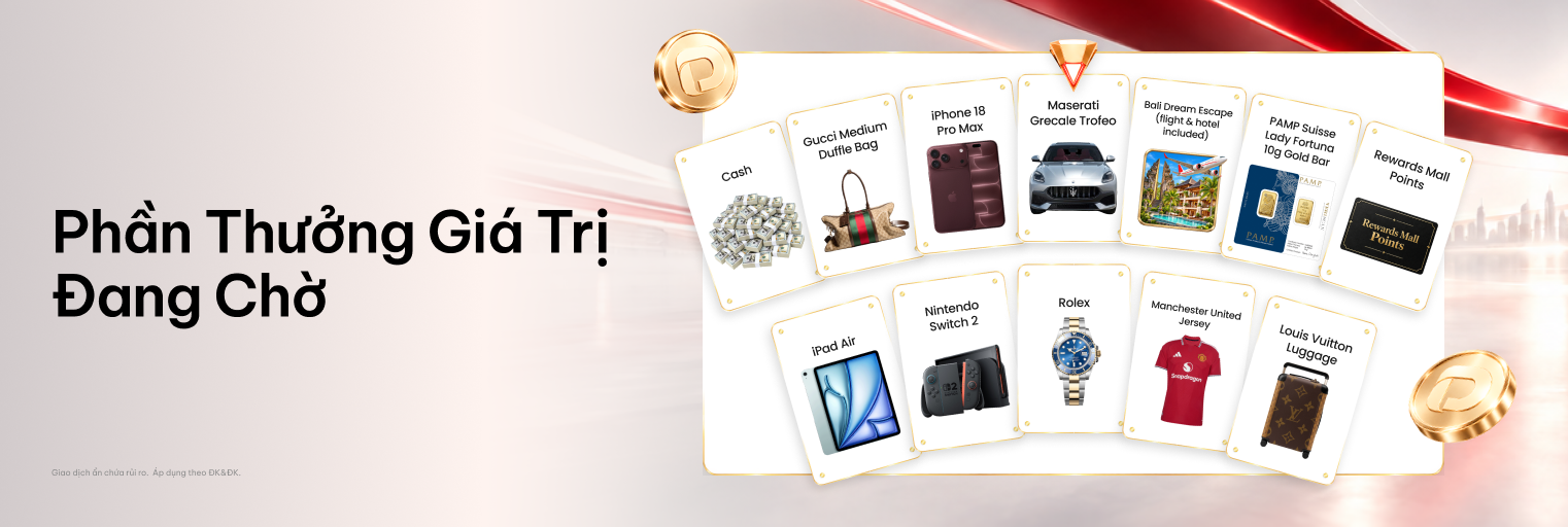 Chuỗi phần thưởng trong Vòng Quay Kỷ Niệm D Prime