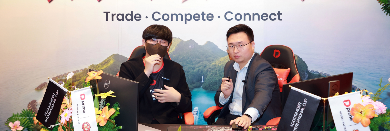 D Prime entrevista a un campeón de #DooTrader en WikiEXPO Hong Kong 2026.