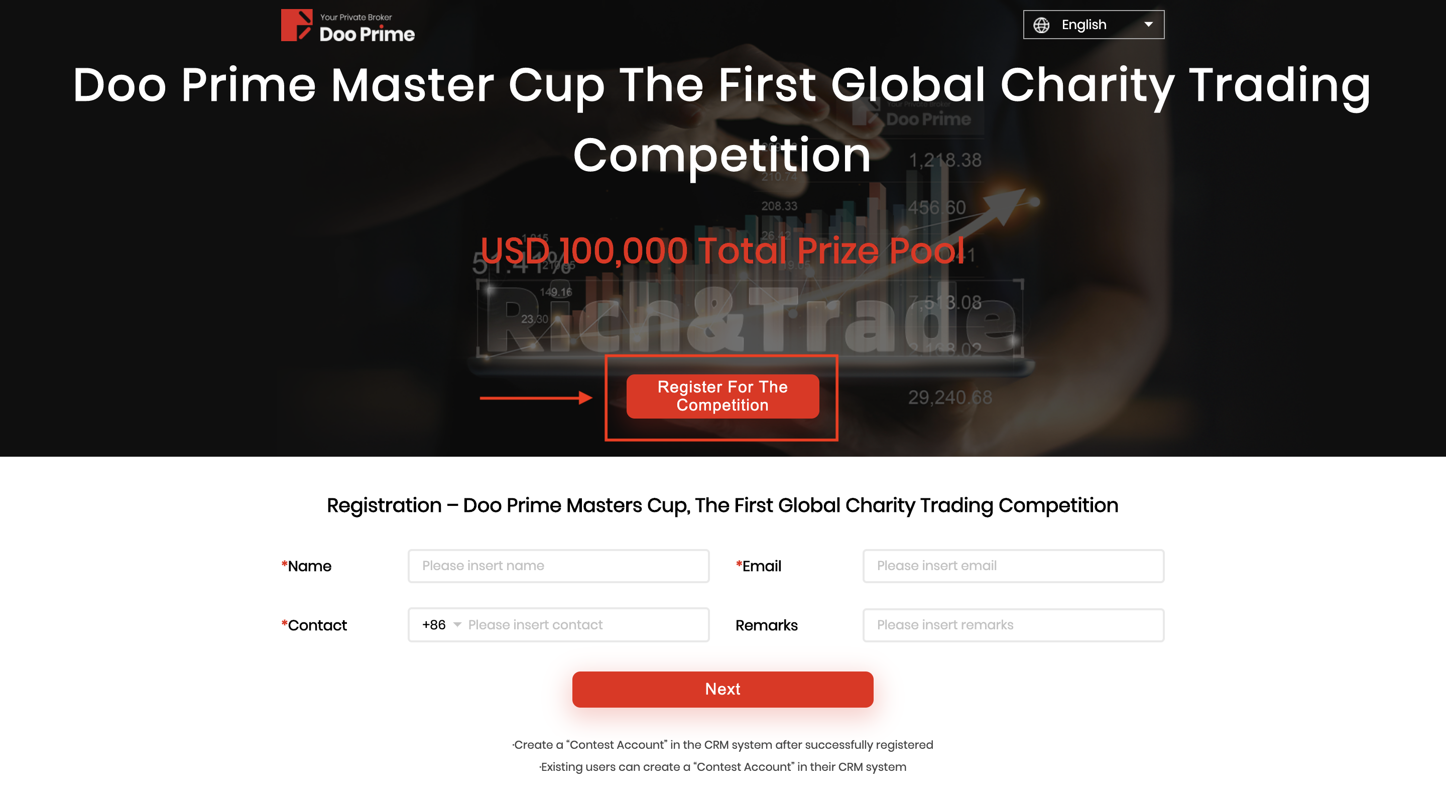 Doo Prime to Host The First Global Charity Competition - Doo Prime Masters Cup | www.dooprime.com