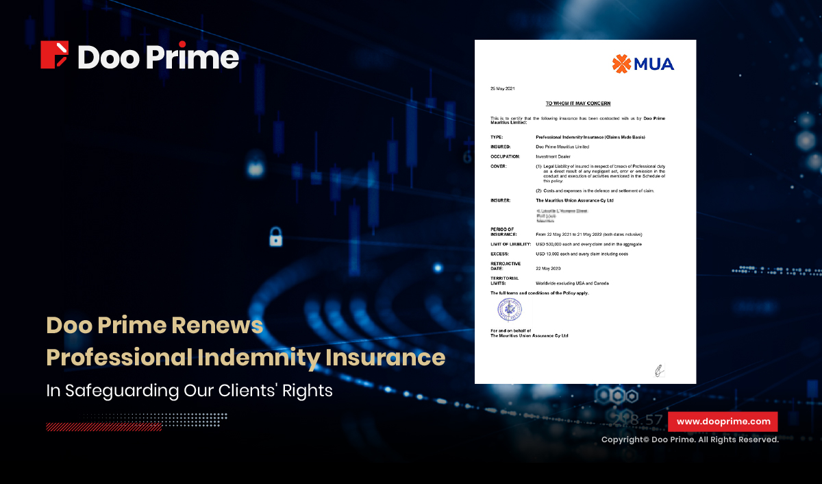 Doo Prime Renews The Professional Indemnity Insurance