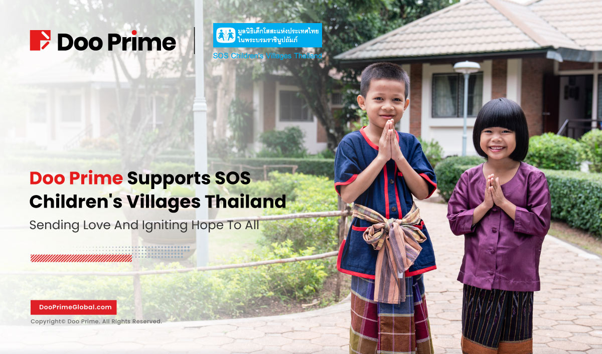Doo Prime Supports SOS Children’s Villages Thailand