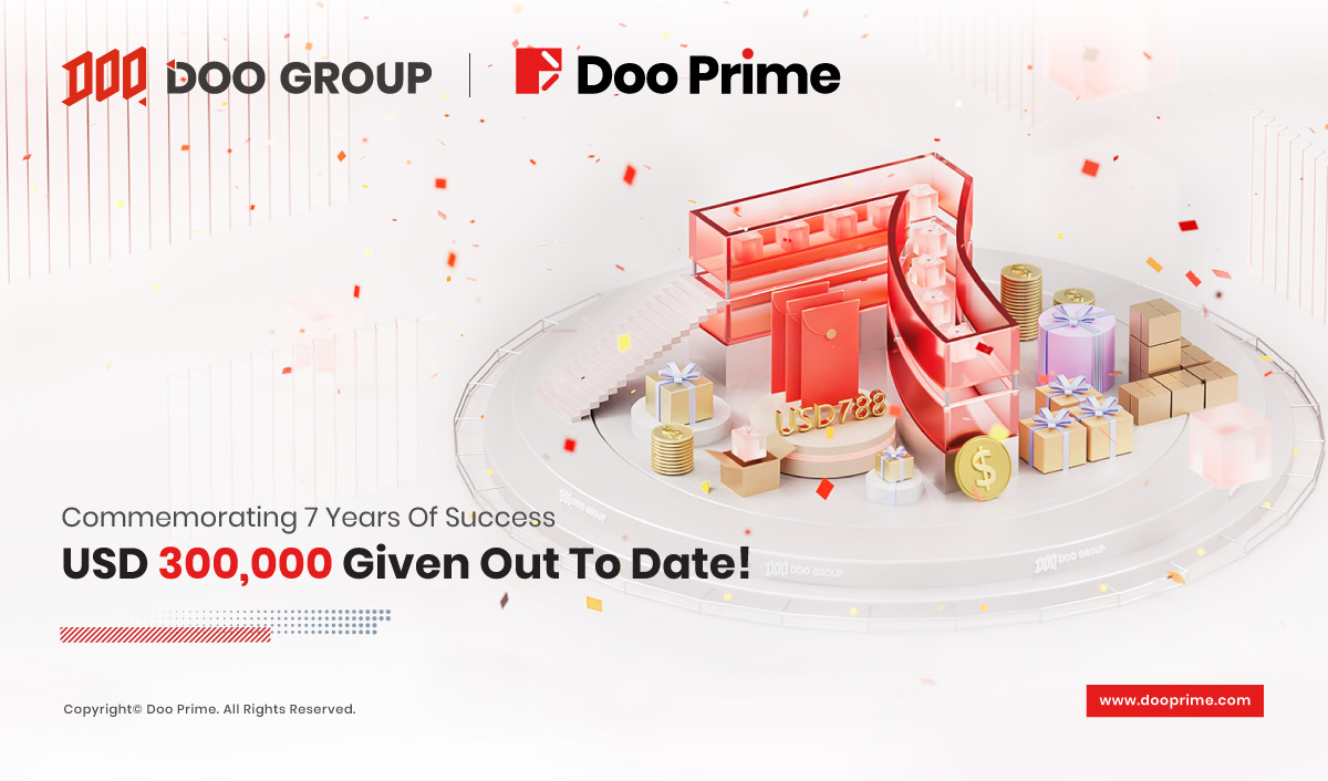 Celebrating Doo Group’s 7th Anniversary: Over USD300,000 Has Been Given Away!