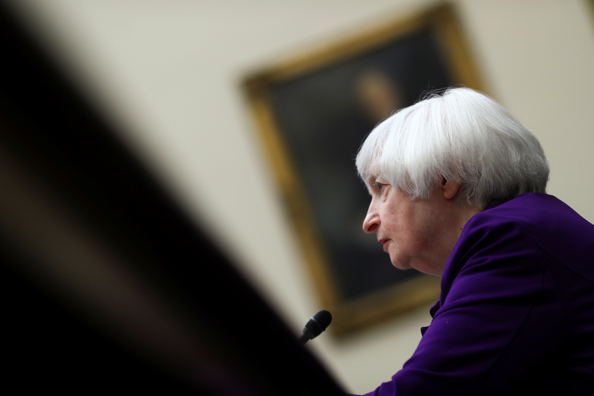 Treasury Secretary Janet Yellen warns of AI's increasing adoption by banks and investors, labeling it an "emerging threat" to financial stability.
Image Source: Reuters
