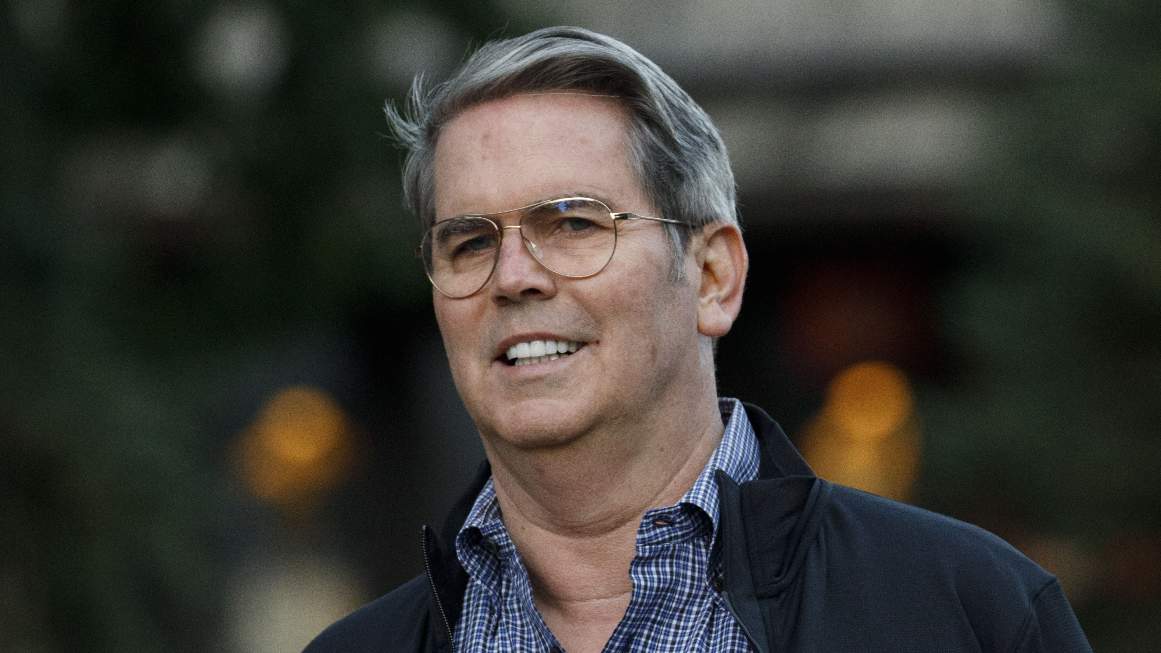 Former Soros investing chief Scott Bessent, founder of Key Square Group, has raised funds for Trump.
Image Source: Bloomberg